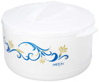 Milton Cuisine Big Party Size Thermo Hot Pot Insulated Casserole Keeps Warm/Cold Upto 4-6 Hours, Food Grade Virgin Plastic with Stainless Steel Inner, (13.5...