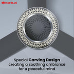 Havells CERA BLDC 1200mm Premium Underlight Ceiling Fan with 100% Pure Copper| Reverse Rotation| Remote Controlled | Watt: 35|Air Flow: 225 cmm|Speed: 350 RPM| 2 Years Manufacturer Warranty (Slate)