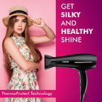 NOVA NHP 8213 Professional Hair Dryer (1800 Watts, Black)