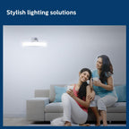 PHILIPS Stellar Bright 10W B22 Emergency LED T-Bulb,Emergency Lights For Home,Cool Daylight, Pack of 3