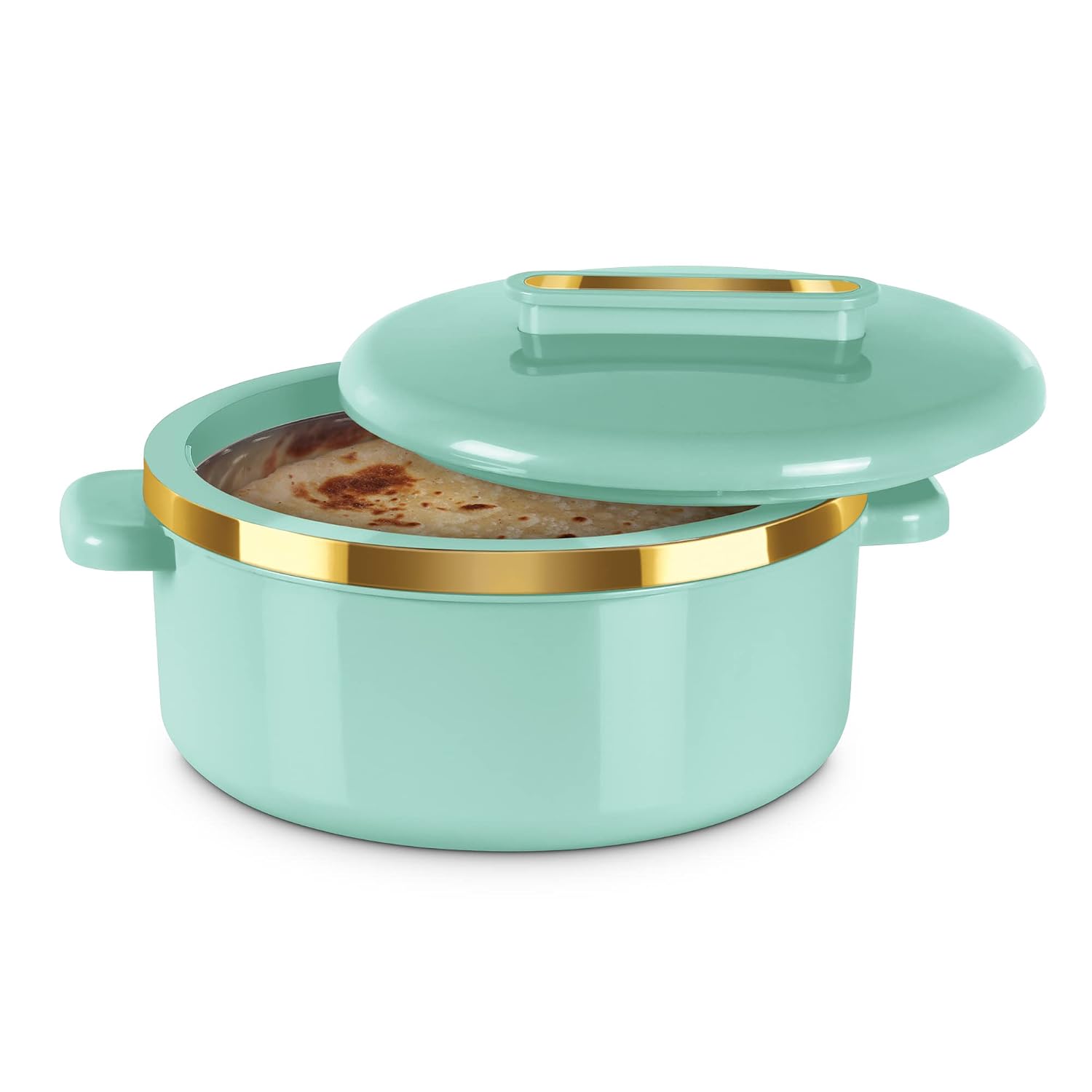MILTON Curve 1500 Inner Stainless Steel Casserole, 1300 ml, Light Green |