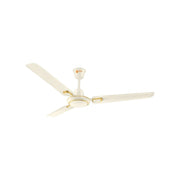 Orient Electric 1200 mm Pacific Air Déco| Decorative ceiling fan | Powerful airflow| BEE 1 Star Rated | 2-year warranty | Ivory Gold, pack of 1