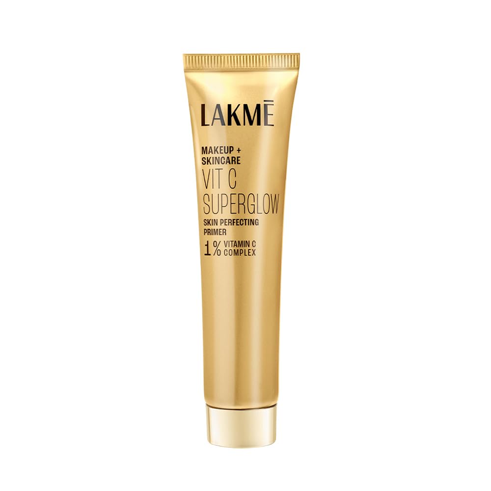 Lakme Makeup+Skincare VitC Superglow Skin Perfecting Primer 30g