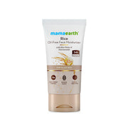 Mamaearth Rice Oil-Free Face Moisturizer With Rice Water & Niacinamide for Glass Skin - 150 g