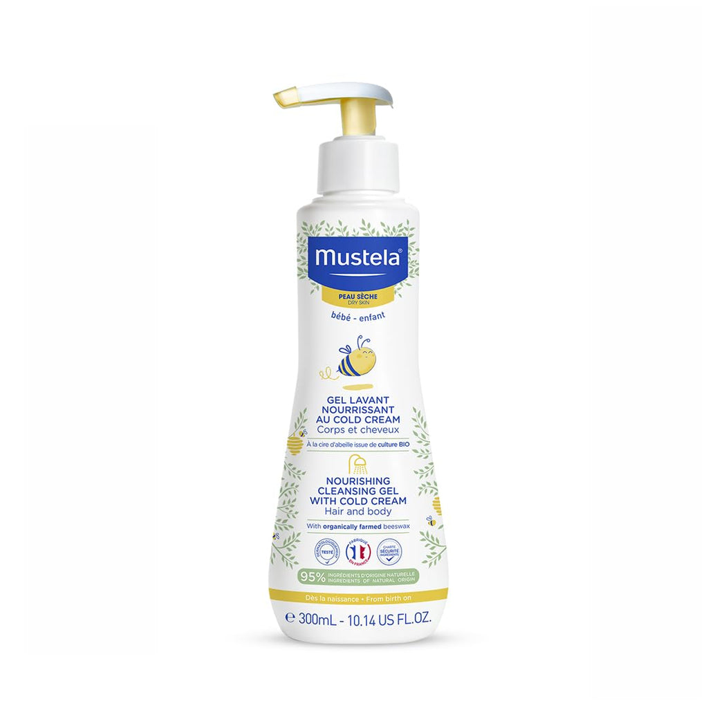 Mustela Nourishing Cleansing Gel with Cold Cream - 300ml