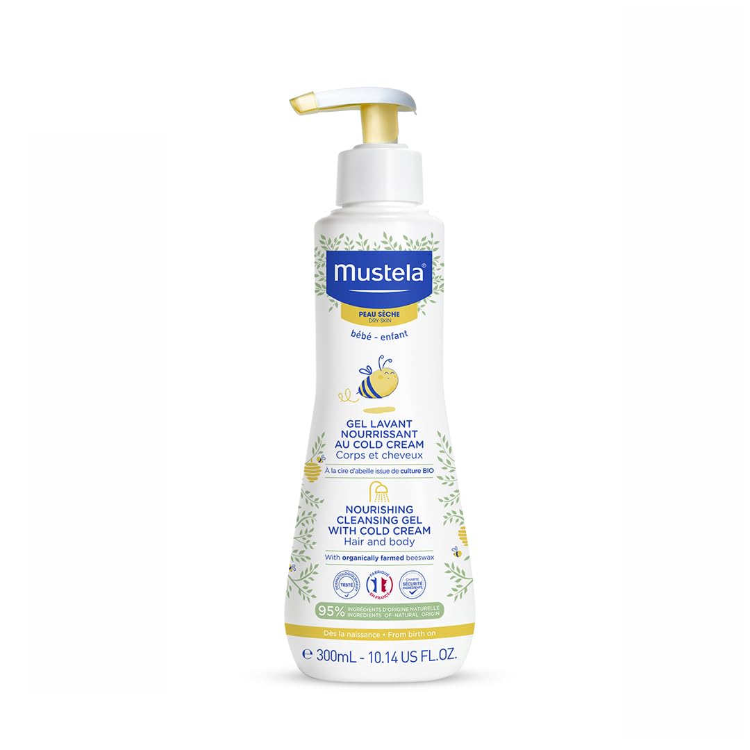 Mustela Nourishing Cleansing Gel with Cold Cream - 300ml
