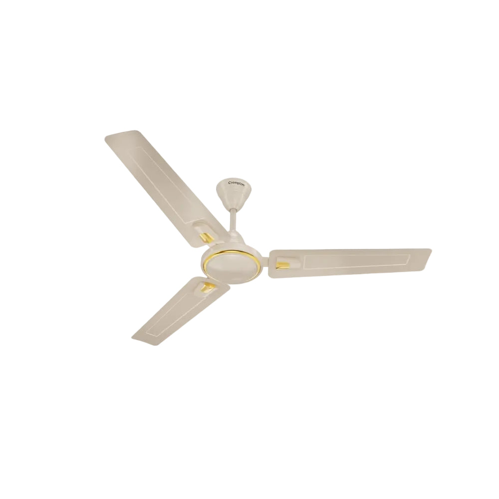 Crompton SUREBREEZE HILL BRIZ NEO 1200 mm (48 inch) Ceiling Fan (Ivory) Star rated energy efficient fans