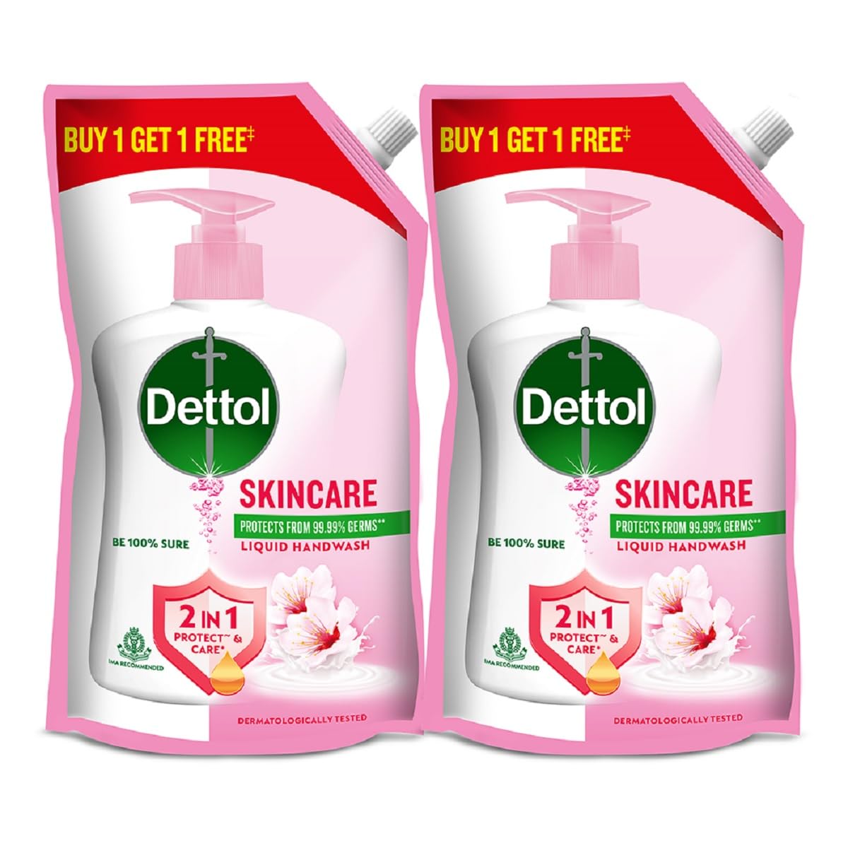 Dettol Liquid Handwash Refill – Skincare Hand Wash- 675ml