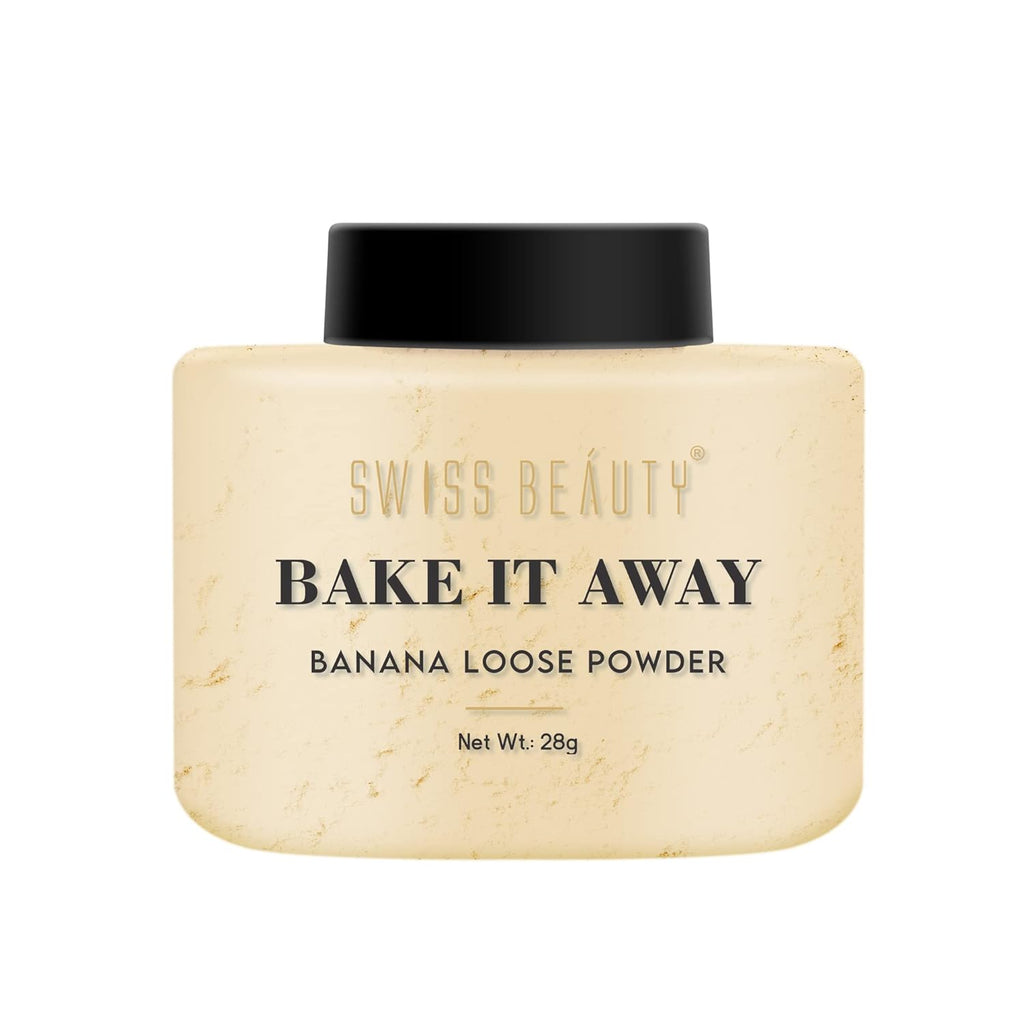SWISS BEAUTY Bake It Away Makeup Natural Loose Powder,28g