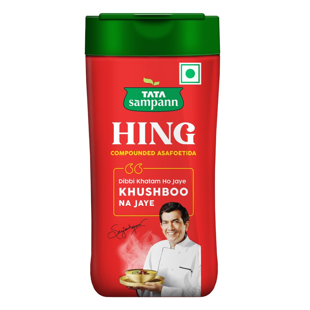 Tata Sampann Hing, Compounded Asafoetida (Bandhani Hing), 100g,