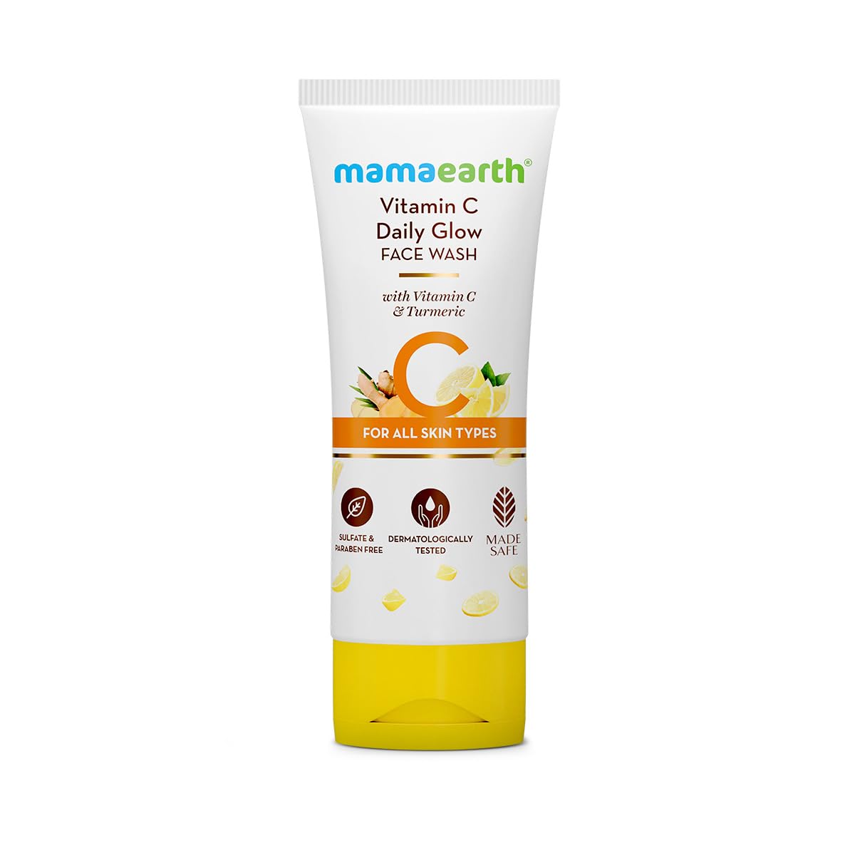 Mamaearth Vitamin C Face Wash with Vitamin C and Turmeric for Skin Illumination - 100 ml