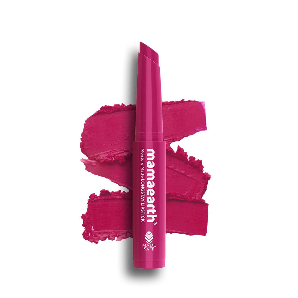 Mamaearth Moisture Matte Longstay Mini Lipstick,0.7g