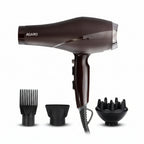 AGARO 2000W AC Professional Hair Dryer with Comb, Concentrator & Diffuser Nozzles, Hot & Cold Air, 16A Plug, 2 Speed & 3 Temperature Settings, Cool Shot, Hair Dryer & Blower for Men & Women HD-1120