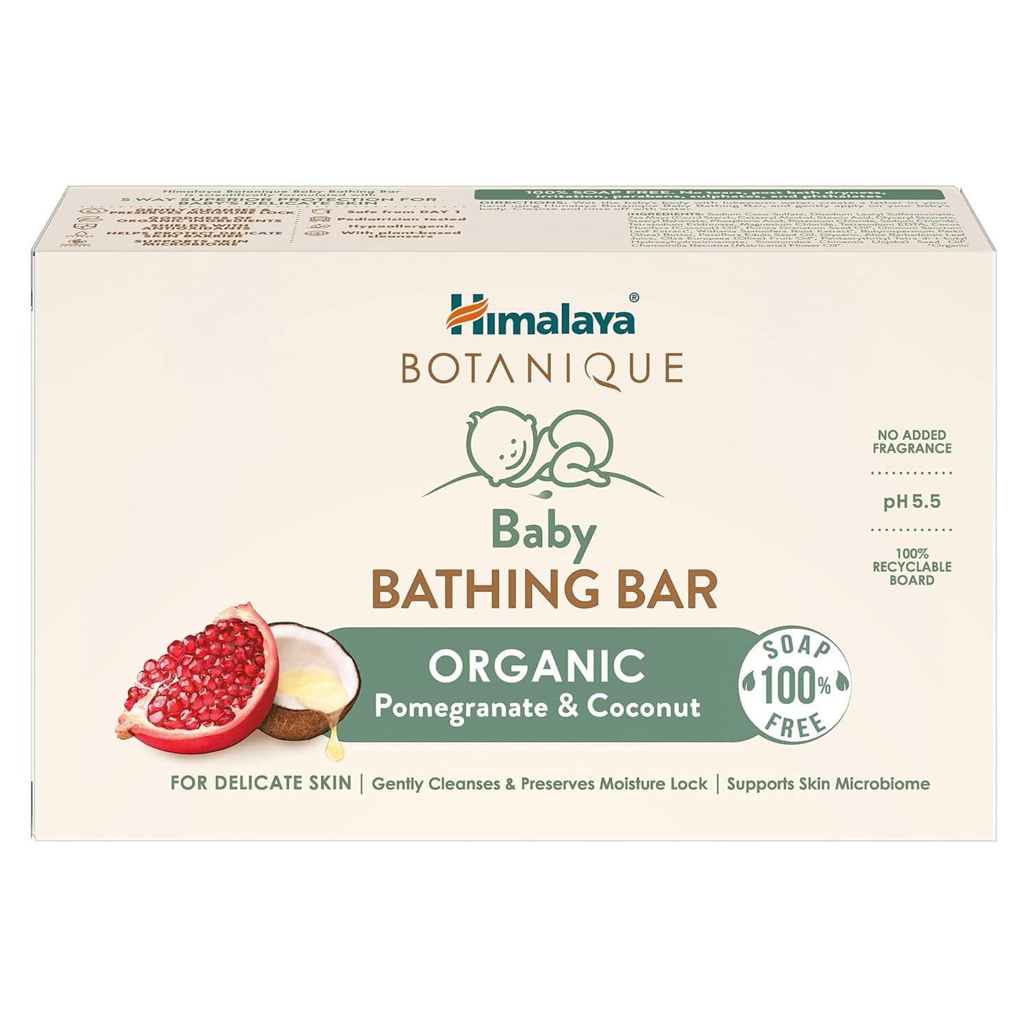 Himalaya Botanique Baby Bathing Bar 125g