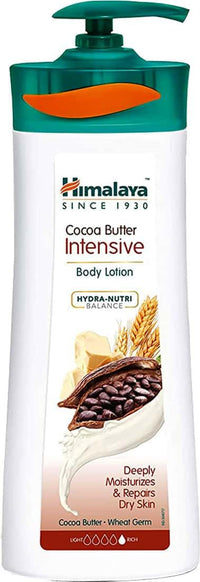Himalaya Cocoa Butter Intensive Body Lotion, Deeply Moisturizes & Repairs Dry Skin, with Wheat Germ, Hydra-Nutri Balance 400ml. (Peck of.1)