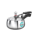 Hawkins Contura 1.5 Litre Stainless steel Pressure Cooker | Curved Body | Induction Compatible | Ideal for 1 2 persons | ISI Certified | Guaranteed for 5...