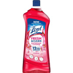 Lizol Fresh & Clean Bathroom Cleaner | Floral | 1L | 10X Better Cleaning | Upto 12Hrs Fragrance| Multi Surface Clean Floors, Basin, Tiles