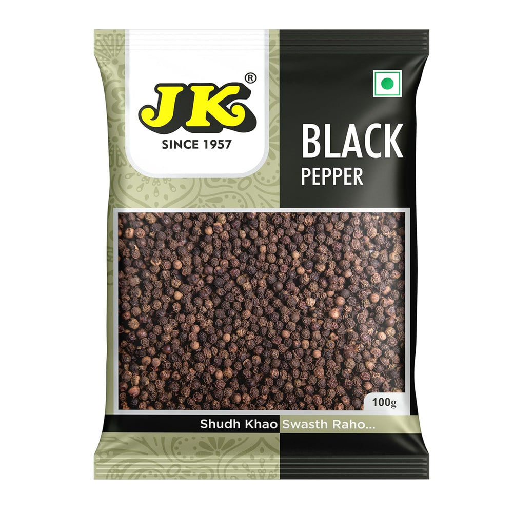 JK BLACK PEPPER WHOLE 100g