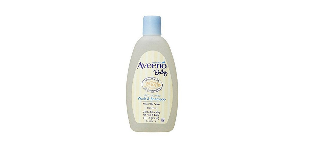 Aveeno Lightly Scented Baby Wash & Shampoo,236ml