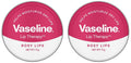 Vaseline Lip Tins Rosy Lips, 17 g | Provides Hydration, Sheer Pink Tint & Glossy Shine (Pack of 2)
