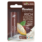 Himalaya Rich Cocoa Butter Lip Balm | 4.5gm | Repairs Chapped Lips | Intensely Moisturizes Dry Lips | Natural Vitamin E | No visible colour
