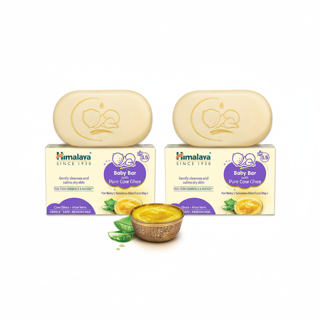 Himalaya Baby Bar with Pure Cow Ghee 125G