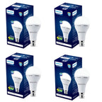 PHILIPS 12W Emergency Bulb | Rechargeable Emergency Bulb for Power Cuts | Backup : 4hrs, Cool Day Light,Pack of 4| b22d | LED