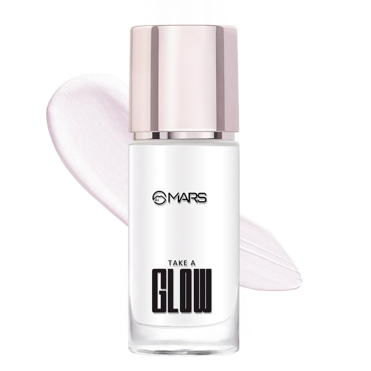 MARS Take A Glow Illuminating Primer + Strobe Cream | 3-in-1 Formula: Moisturiser, Face Primer & Highlighter ,30ml
