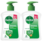 Dettol Liquid Handwash Dispenser Bottle Pump (210ml, Buy 1 Get 1 Free)- Original Hand Wash