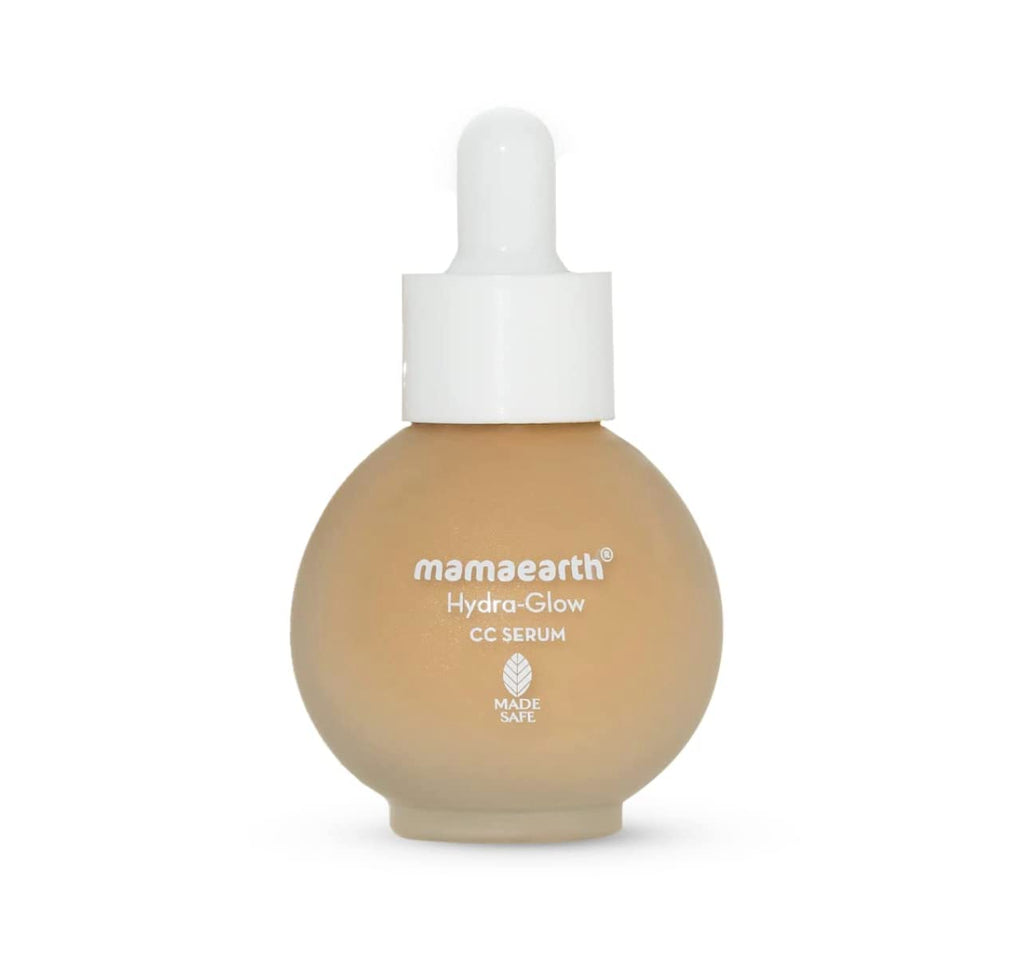 Mamaearth Hydra-Glow CC Serum with Vitamin C & Hyaluronic Acid - Peach - 30 ml