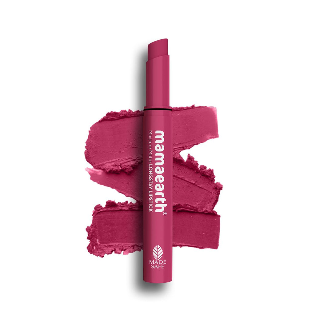 Mamaearth Moisture Matte Longstay Lipstick,2g