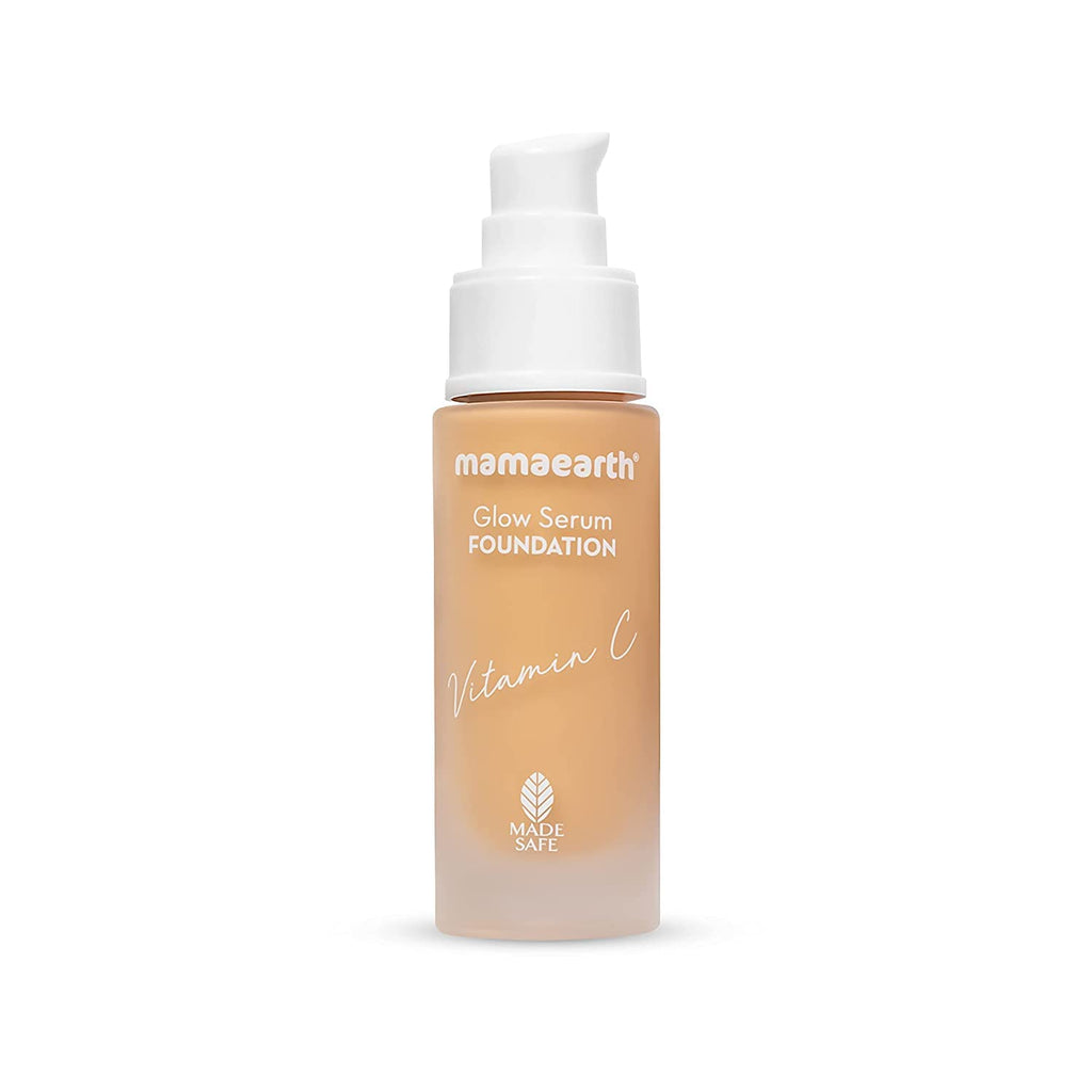 Mamaearth Glow Luminous Serum Liquid Foundation,30ml