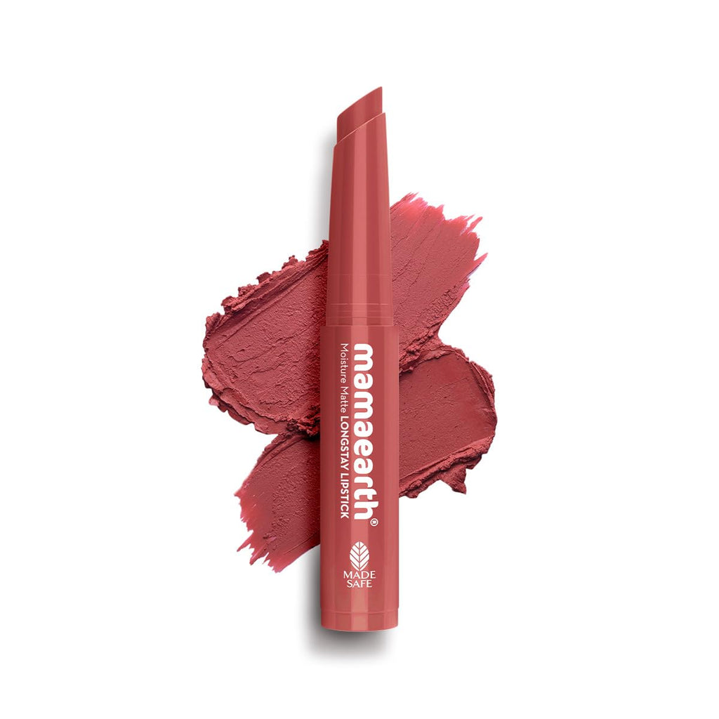 Mamaearth Moisture Matte Longstay Mini Lipstick,07g