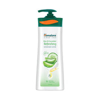Himalaya Aloe & Cucumber Refreshing Serum Body Lotion| 400ml| Aloe Vera | Cucumber Extracts| Refreshes & Cools Skin | 48 H Moisturization | pH 5.5 | Moisturizes 5 Layers Deep