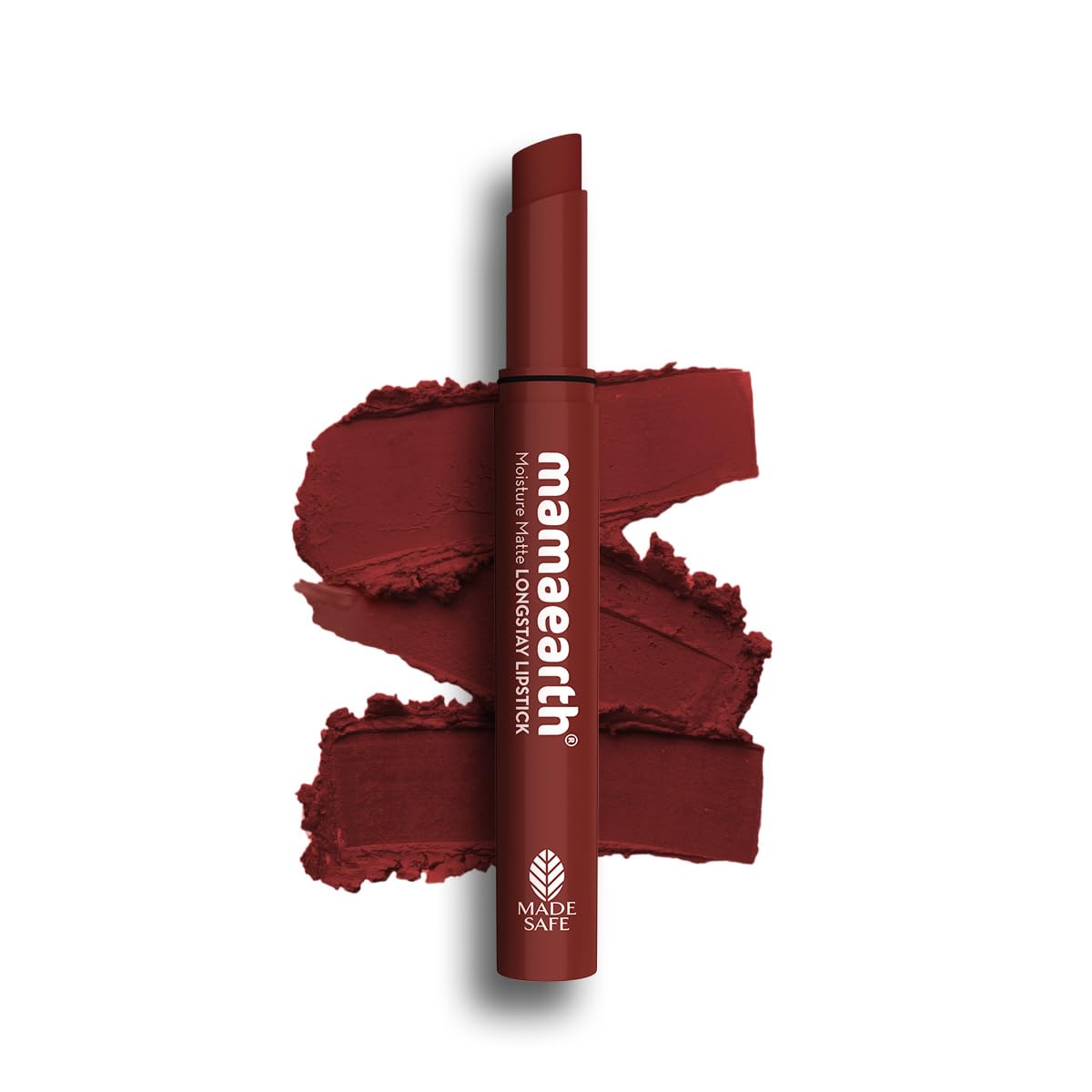 Mamaearth Moisture Matte Longstay Lipstick with Avocado Oil & Vitamin E for 12 Hour Long Stay - 2g