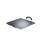 Prestige Aluminium Omega Select Plus Residue Free Non-Stick Heavy Gauge Square Tawa, 30 cm, Black