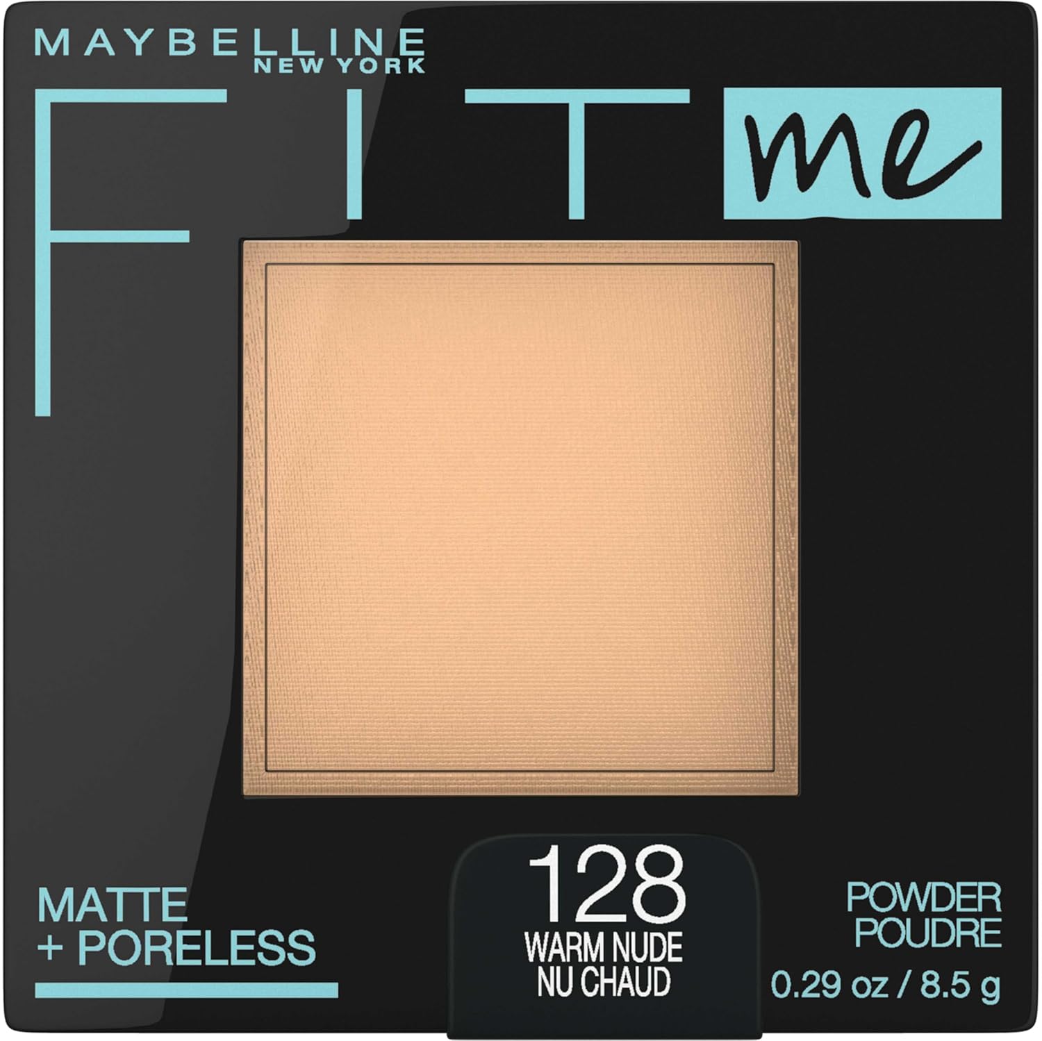 Maybelline New York Fit Me Matte + Poreless Pressed Face Powder Makeup,8.5g