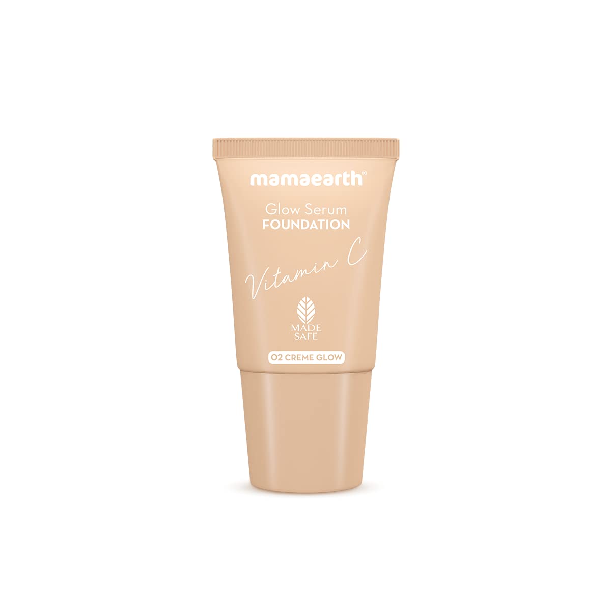Mamaearth Glow Serum Medium Coverage Natural Foundation ,18ml