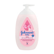Johnson's Baby Lotion 500ml | With Aloe & Vitamin B5 | Helps Moisturise & Protect Baby's Skin from Dryness | Strengthens Skin's Natural Moisture Barrier | All Skin Types Including Sensitive Skin