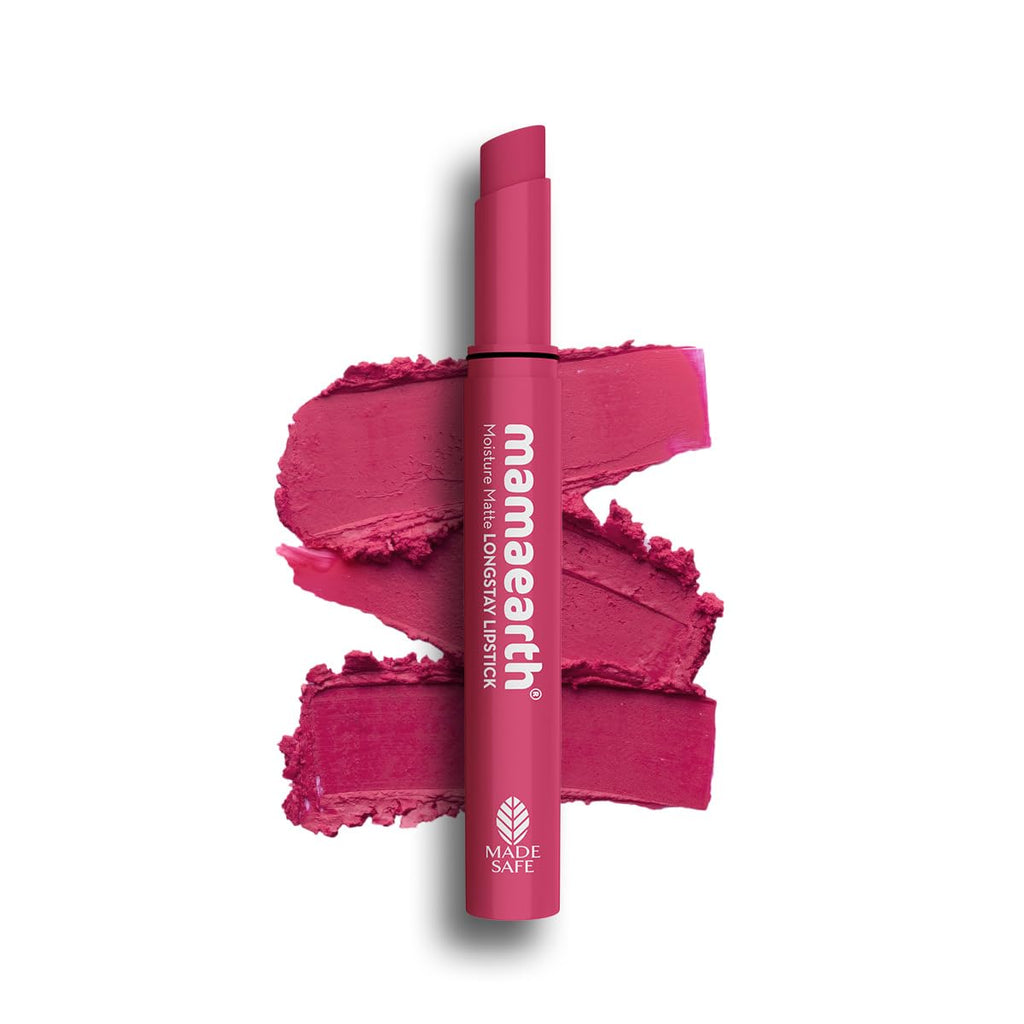 Mamaearth Moisture Matte Longstay Lipstick,2g