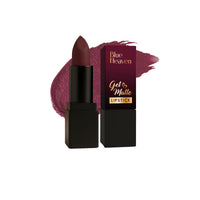 Blue Heaven Get Matte Lipstick | Soft Matte