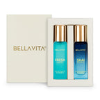 BELLAVITA Skai Aquatic EDC & Fresh EDT | Long Lasting 2x20ml Perfume for Man & Woman | Gifts for Woman | Bergamot, Ylang Ylang, Pink Pepper |...