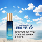 BELLAVITA Skai Aquatic EDC & Fresh EDT | Long Lasting 2x20ml Perfume for Man & Woman | Gifts for Woman | Bergamot, Ylang Ylang, Pink Pepper |...