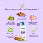 Himalaya Extra Moisturizing Baby Wash with Olive Oil, Aloevera|pH5.5|200ml