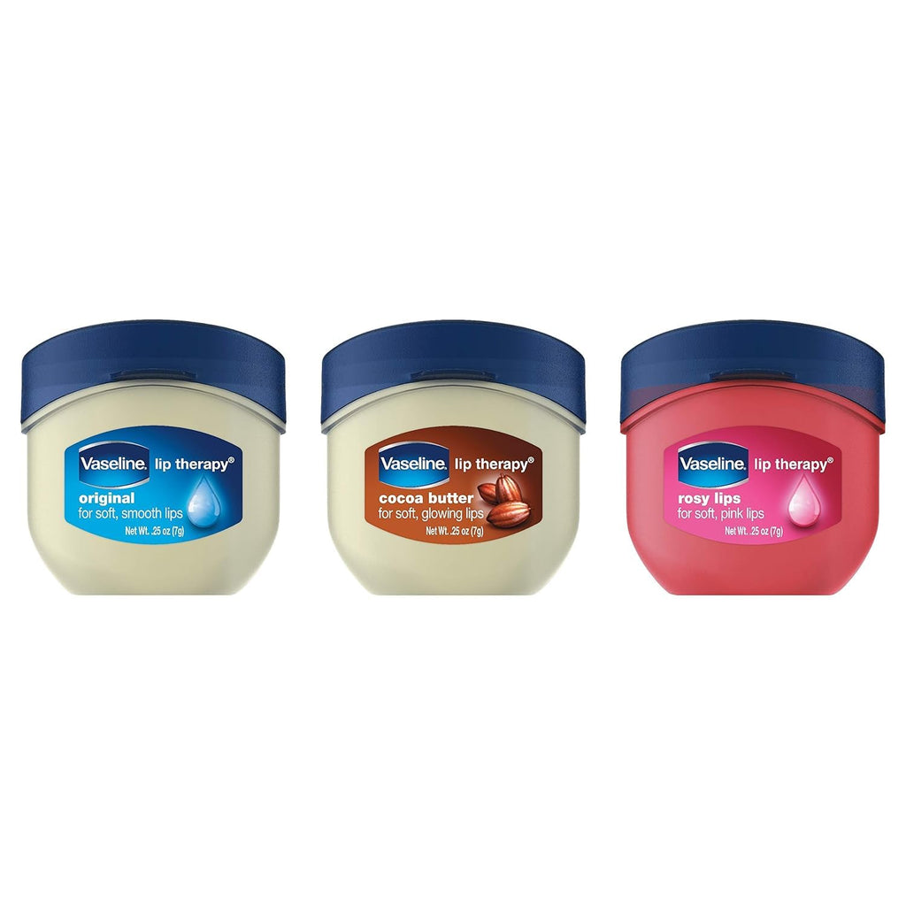 Vaseline Rosy Lip Therapy Size .25Oz Pack Of 3, Pink