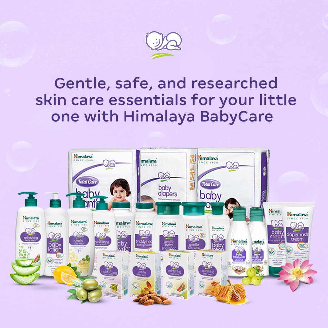 Himalaya Extra Moisturizing Baby Wash with Olive Oil, Aloevera|pH5.5|200ml