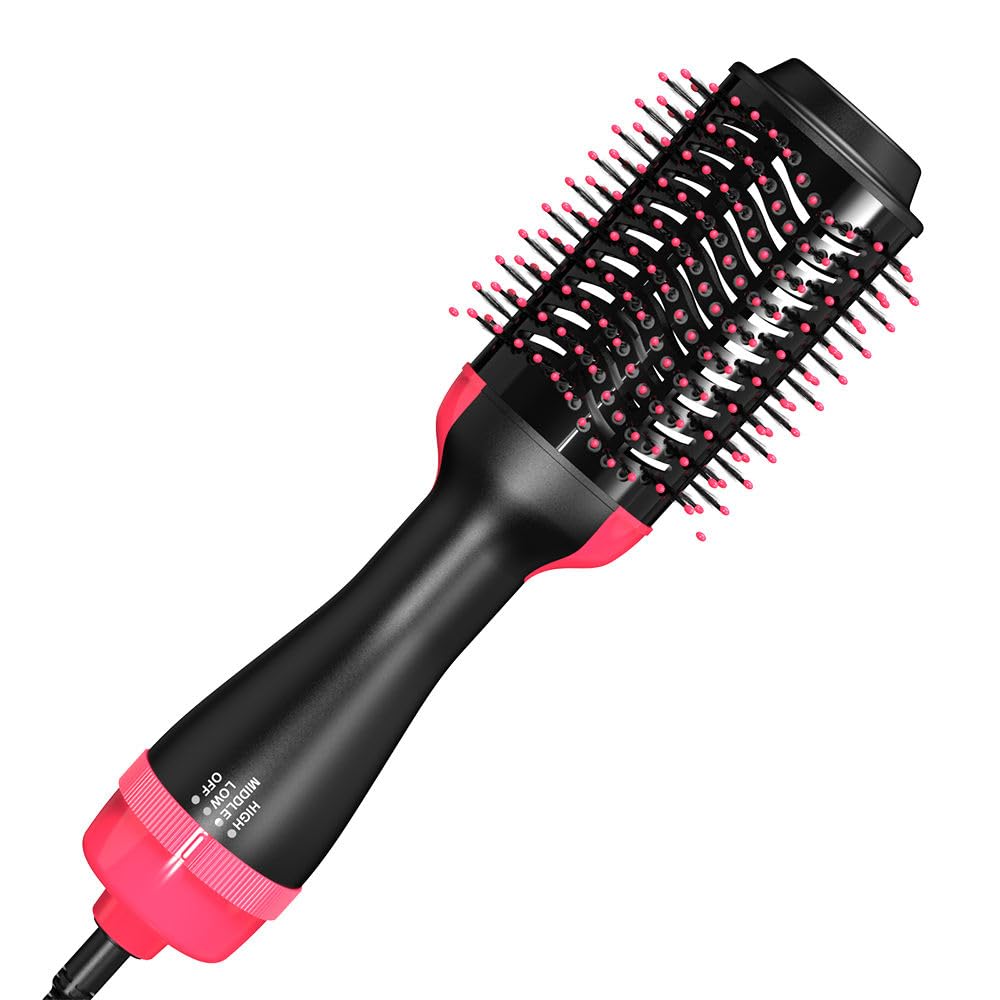Professional Hot Air Brush One Step Hair Dryer Volumizer Styler Ceramic Tourmaline Ionic Blowout Salon Styler