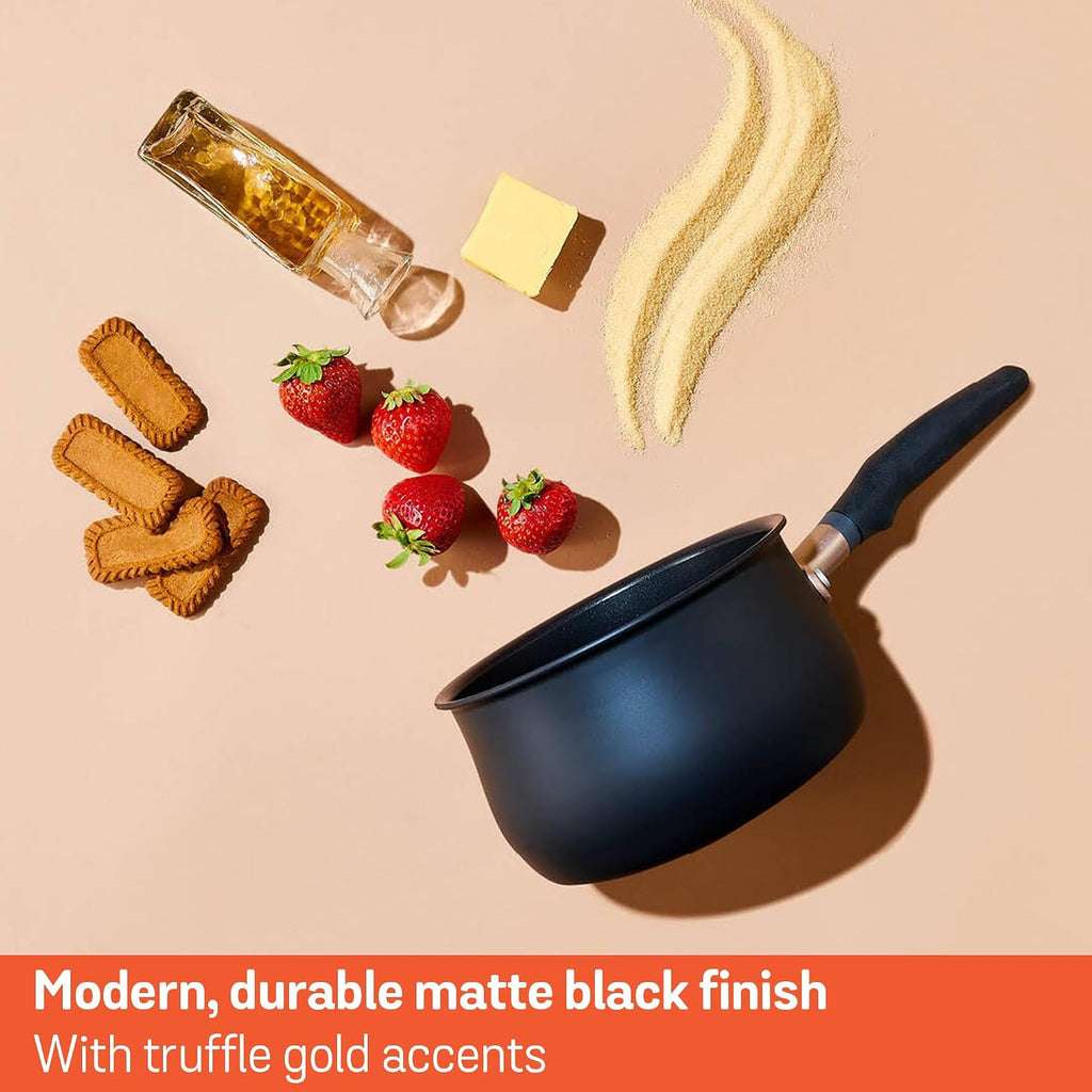 Meyer Accent Series Hard Anodized Nonstick Sauce Pan/Saucepan, 2 Quart