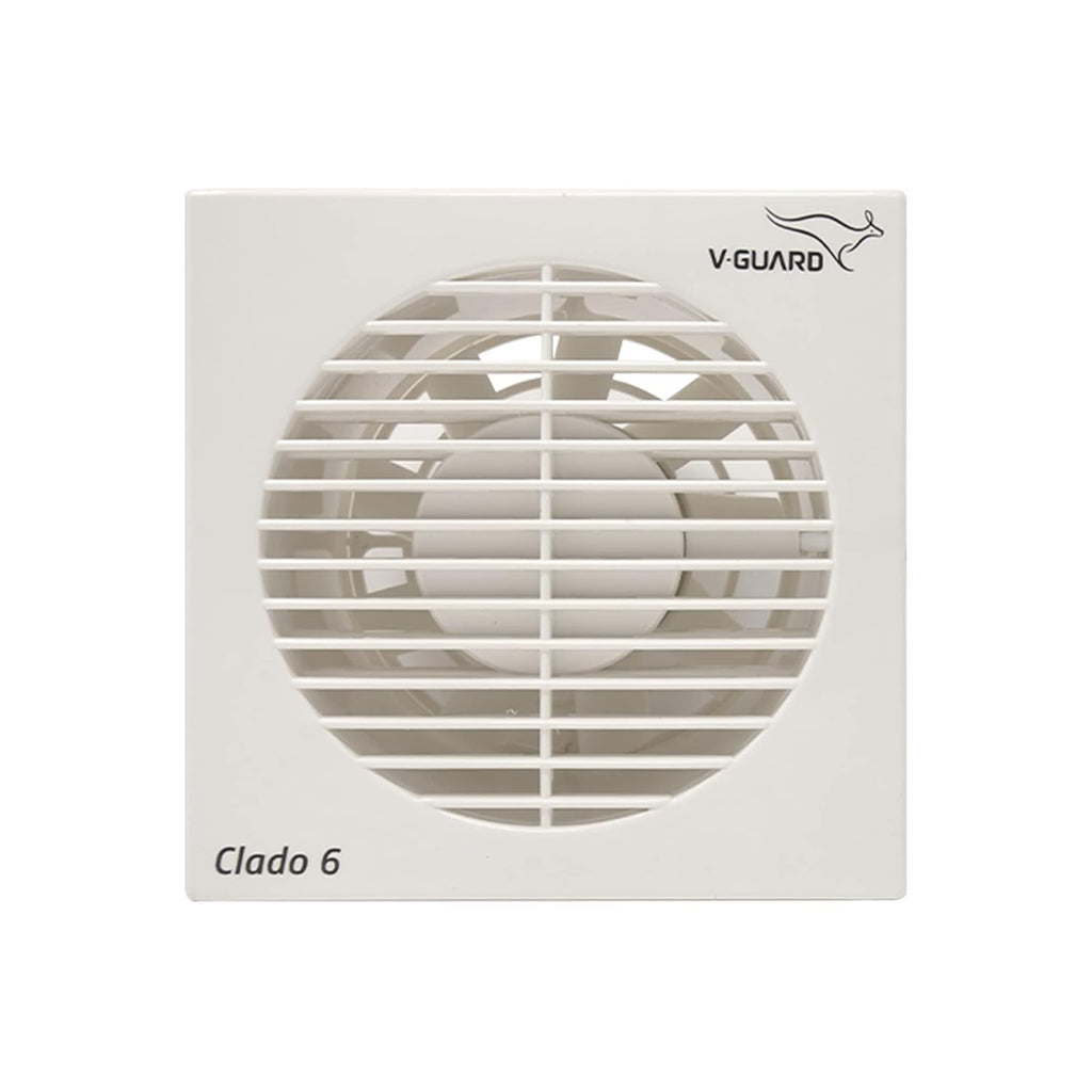 V-Guard Clado 6 150 mm Exhaust Fan |White