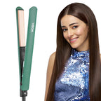 Vega Salon Smooth Hair Straightener for Women with Ceramic Coated Plates, Quick Heatup & Travel Friendly